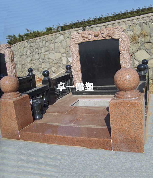 豪华石雕墓碑工程展示