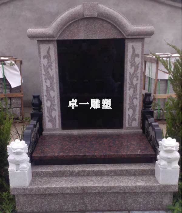 石雕墓碑狮子可以安装吗