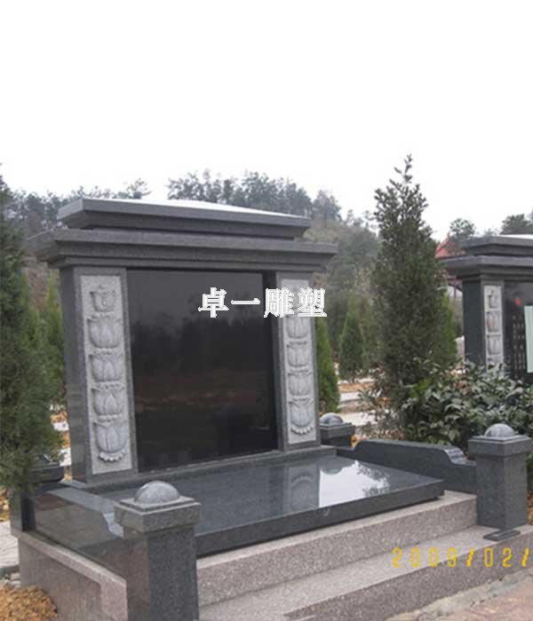 花岗岩石雕墓碑